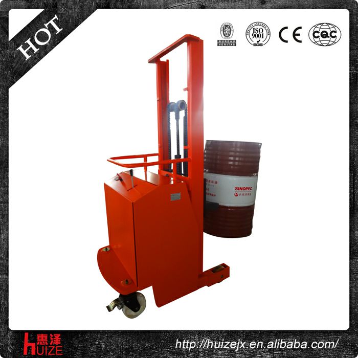 2半電動配重油桶車（無底腿，只堆垛，不翻轉(zhuǎn)）