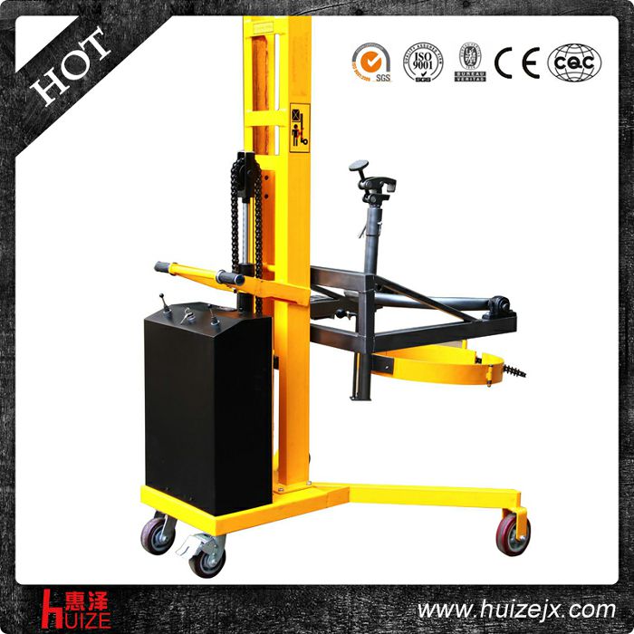 半電動油桶車（直角腿，夾鐵桶翻轉）2